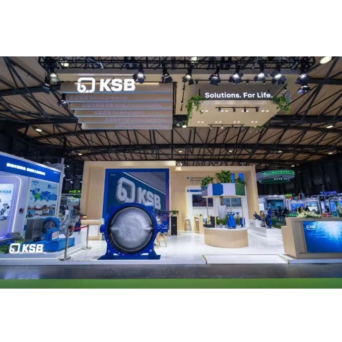 KSB dẫn đầu phát triển bền vững với nguồn lực kỹ thuật số và năng lượng carbon thấp -- Triển lãm Môi trường Trung Quốc 2026