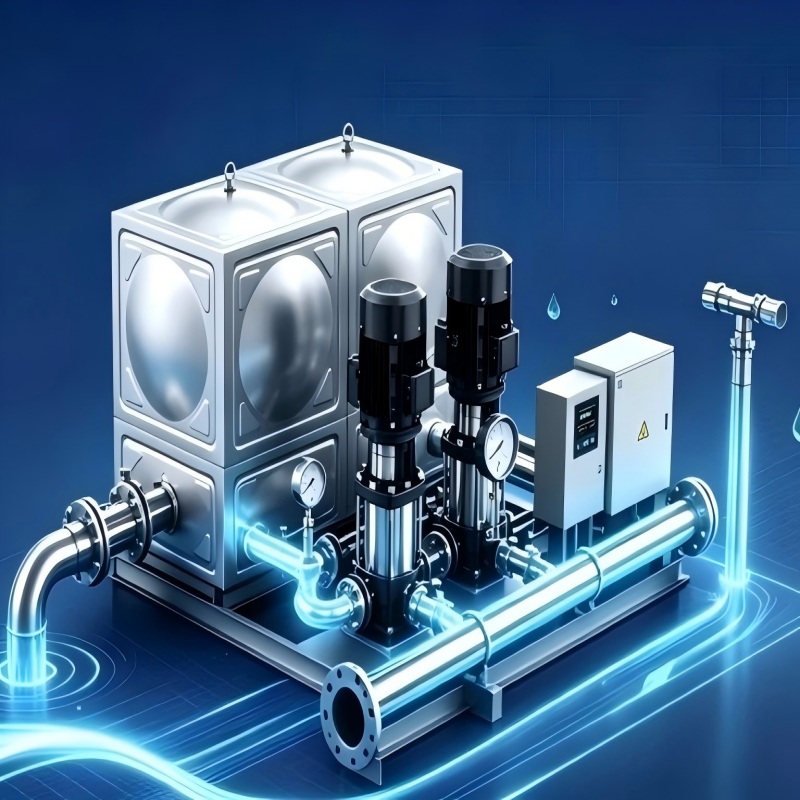 Áp suất không ổn định trong hệ thống tưới tiêu công viên và đất nông nghiệp? Phân tích hệ thống bơm tưới tiêu áp suất ổn định với bể chứa nước.